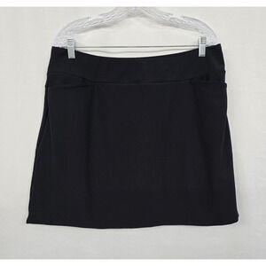 Tail Athletic Skort Women's 14 Black Mini Stretch Pockets Golf Tennis